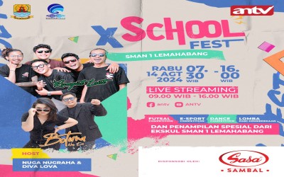 X School Fest SMAN1 Lemahabang , di antv